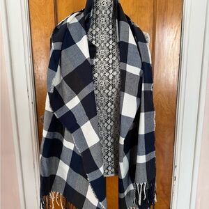 Buffalo check plaid scarf